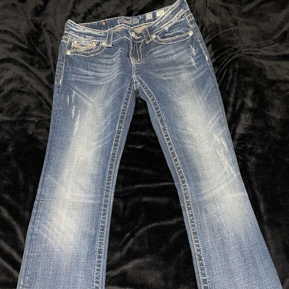 Miss Me barely worn cow print - Picture 2 of 4